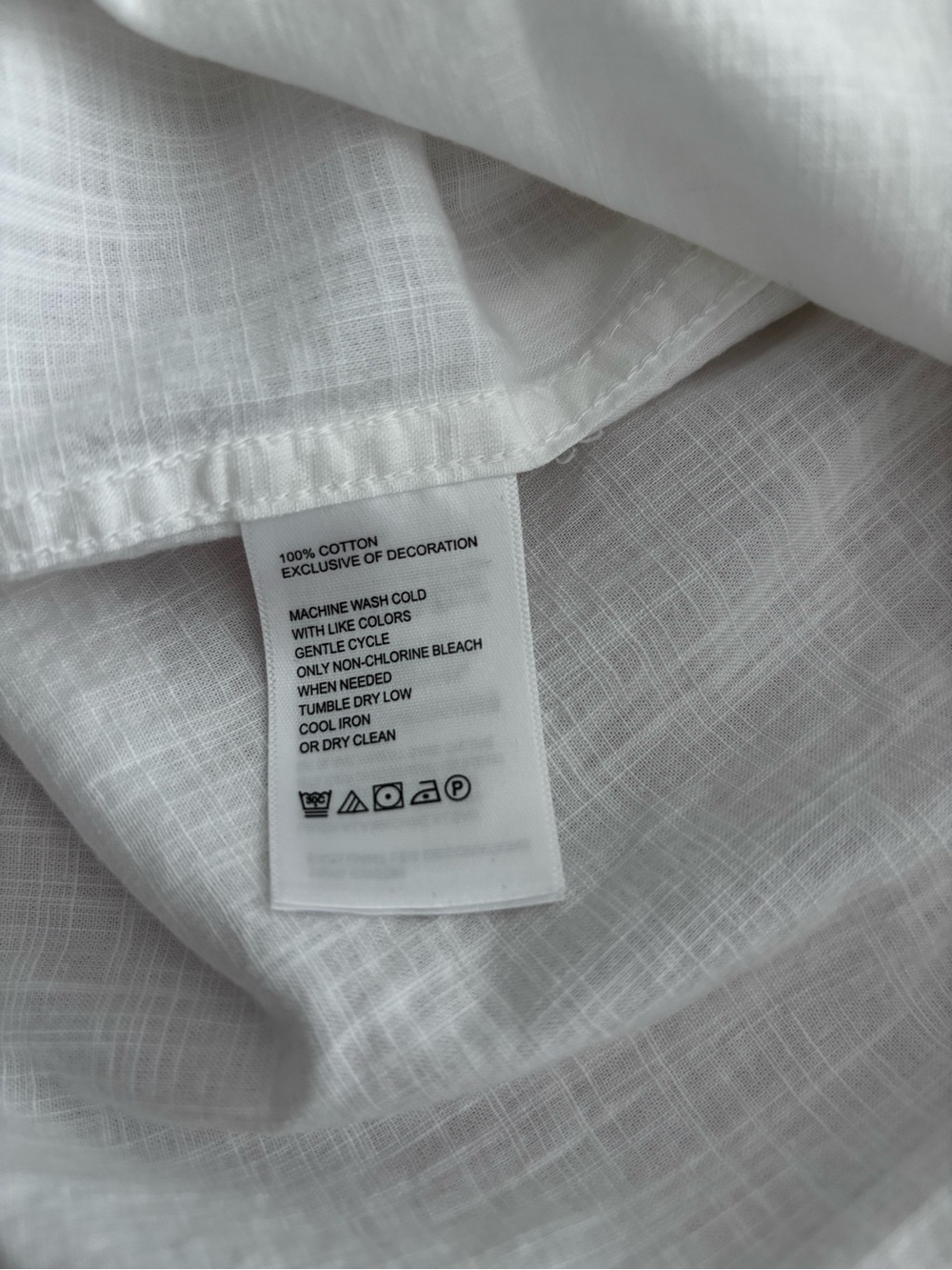 Tommy Bahama Cotton White Short-Sleeve Button-Down shirt M NWT - Picture 4 of 5